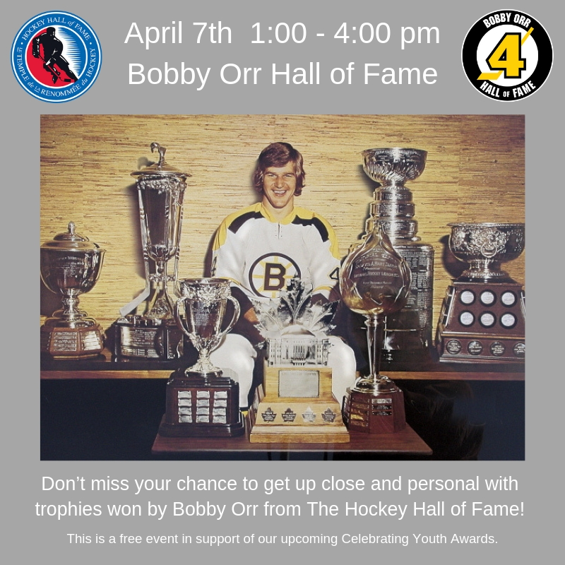 Trophy Event Photo with Bobby Orr