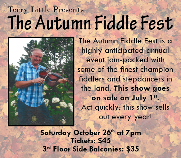 Autumn Fiddle Fest Advertisement