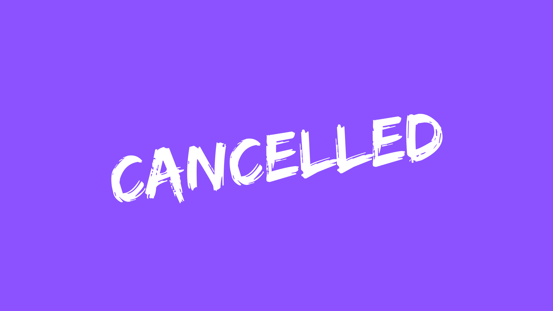 Cancelled Image