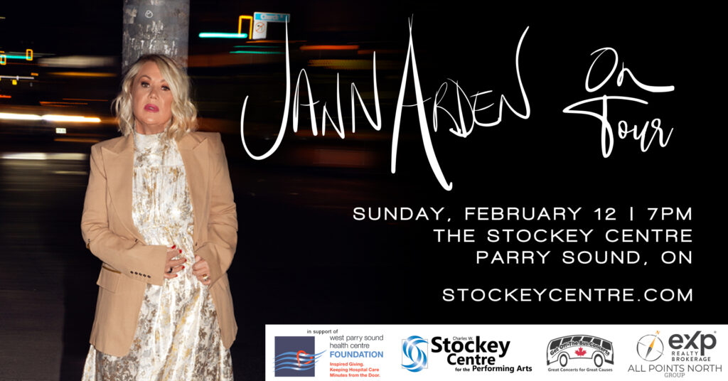 Jann Arden at The Stockey Centre on February 12 2023 at 7pm